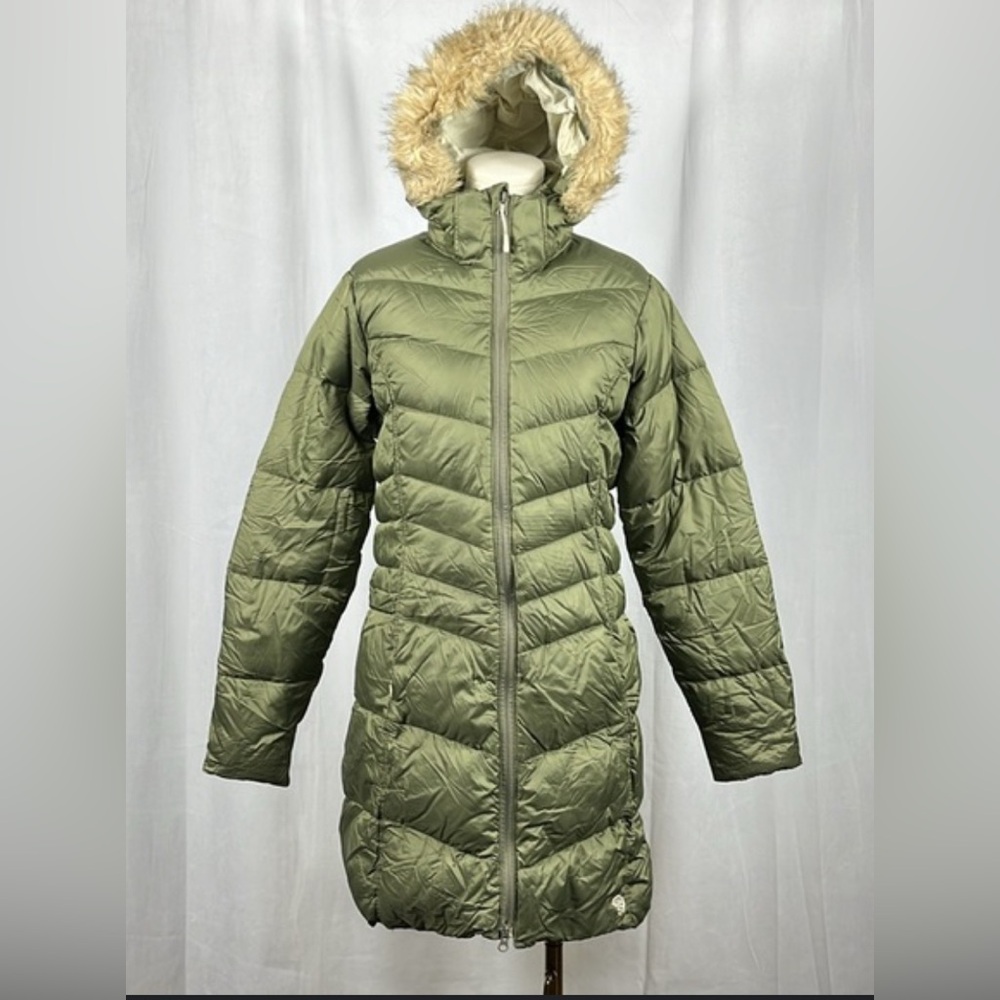 Mountain Hardwear Dark Green Puffer Jacket